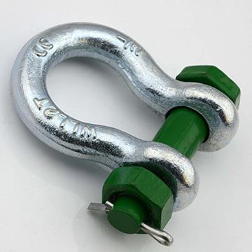 Personlized Products Shackle Insulator - 85Ton G2130 US Type High Strength Green Pin Bolt Type Anchor Alloy Shackles – Rui De Tai
