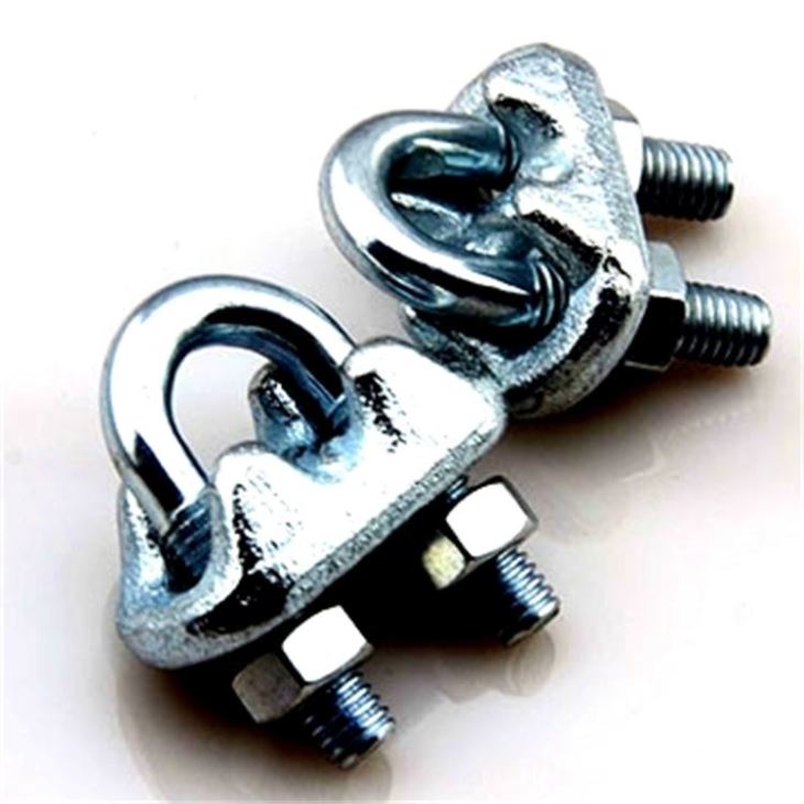 Carton Steel Galvanized Italian Type Forged Wire Rope Clips