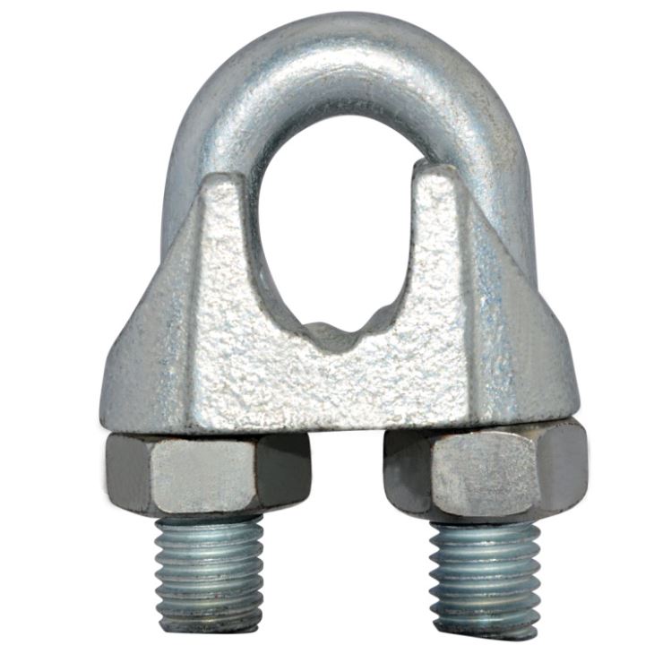 Lowest Price for Turnbuckle With Plate Plate -
 Zinc Plated B Type Malleable Wire Rope Clips Lowes – Rui De Tai