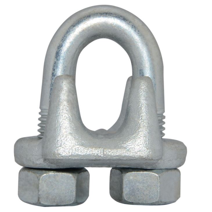 Rapid Delivery for 1 Shackle -
 EN13411-5 White Galvanized A Type Malleable Wire Rope Clips – Rui De Tai