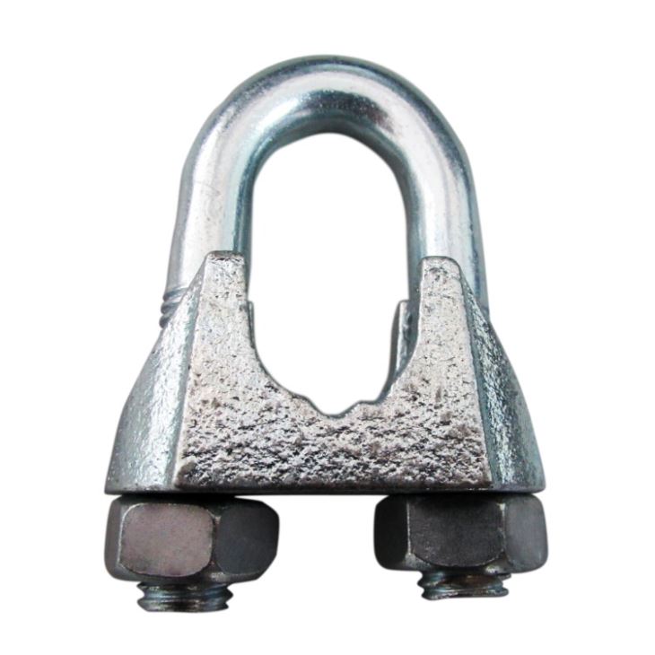 OEM manufacturer Turnbuckle Ends -
 3/8 Galvanized US Type Malleable Wire Rope Cable Clamps for Lifting – Rui De Tai