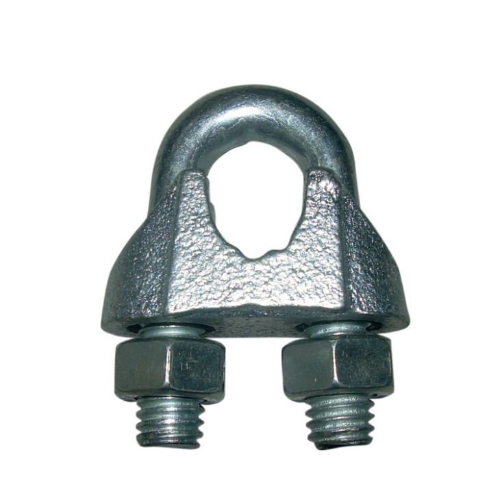 3/8 Galvanized US Type Malleable Wire Rope Cable Clamps for Lifting manufacturers and suppliers