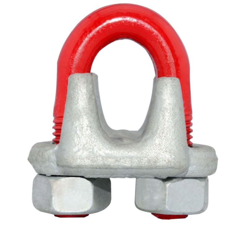 Big discounting Pole Line Hardware -
 3/8 G450 HDG US Type Drop Forged Wire Rope Clips – Rui De Tai