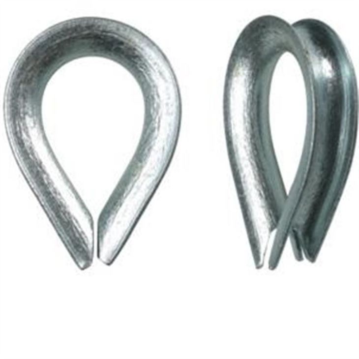 OEM/ODM Supplier 8mm Small 316 Stainless Steel Chain Quick Link -
 5/16 and 25mm BS464 Wire Rope Thimble – Rui De Tai