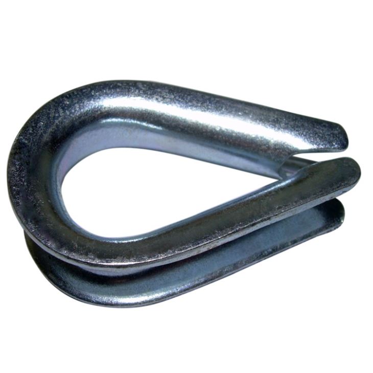 Competitive Price for Forging Clevis Pin -
 10mm and 3/8 DIN6899B Wire Rope Thimbles – Rui De Tai