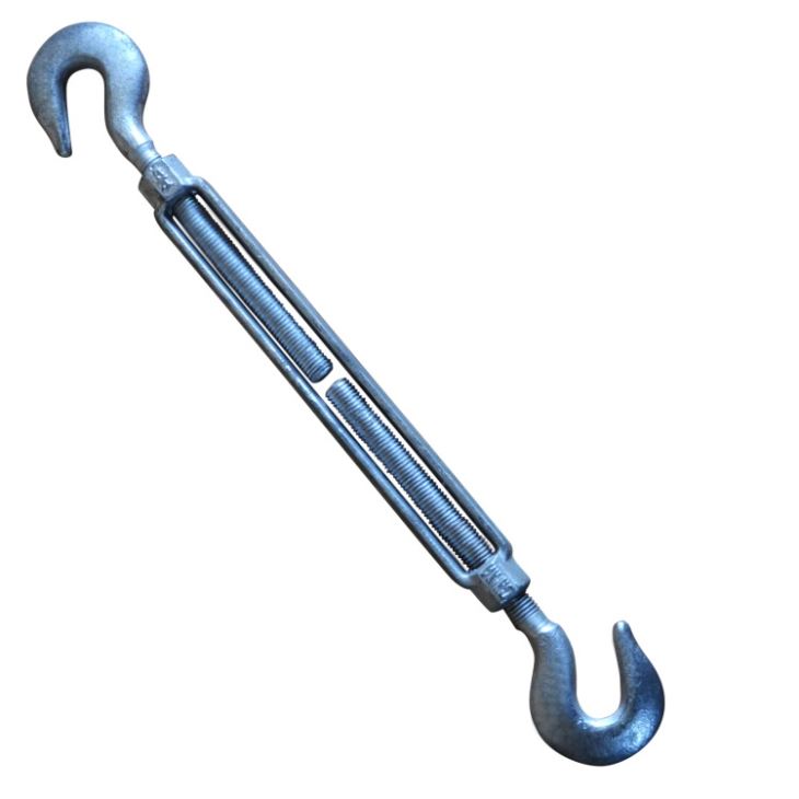 Short Lead Time for Chain Accessories -
 1/2 Hot Dip Galvanized US Type Turnbuckles Hardware with Hook and Hook – Rui De Tai