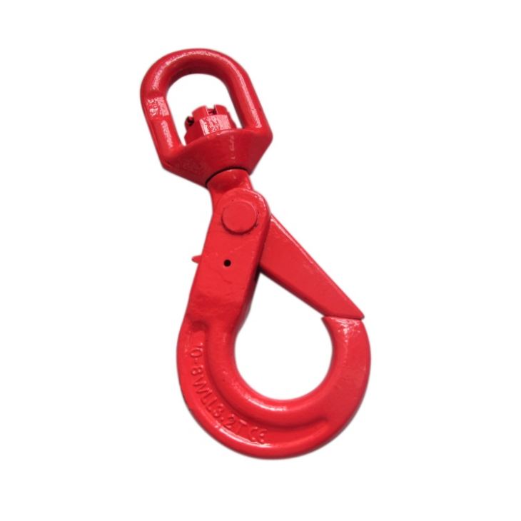 Wholesale Price Hook Bolt(M20) -
 G80 European Type Painted Swivel Self Locking Safety Hooks – Rui De Tai