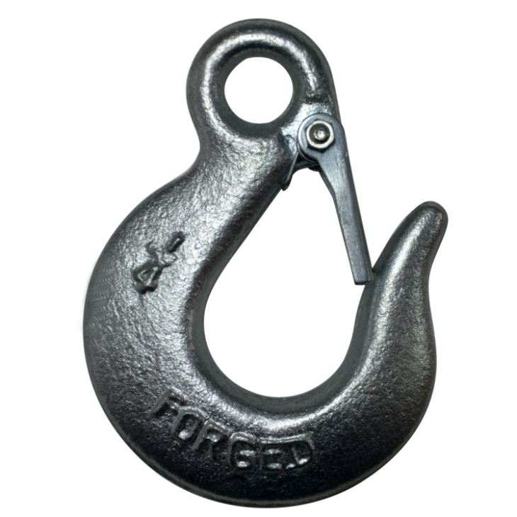 1/2 Galvanized Eye Slip Hooks with Latch