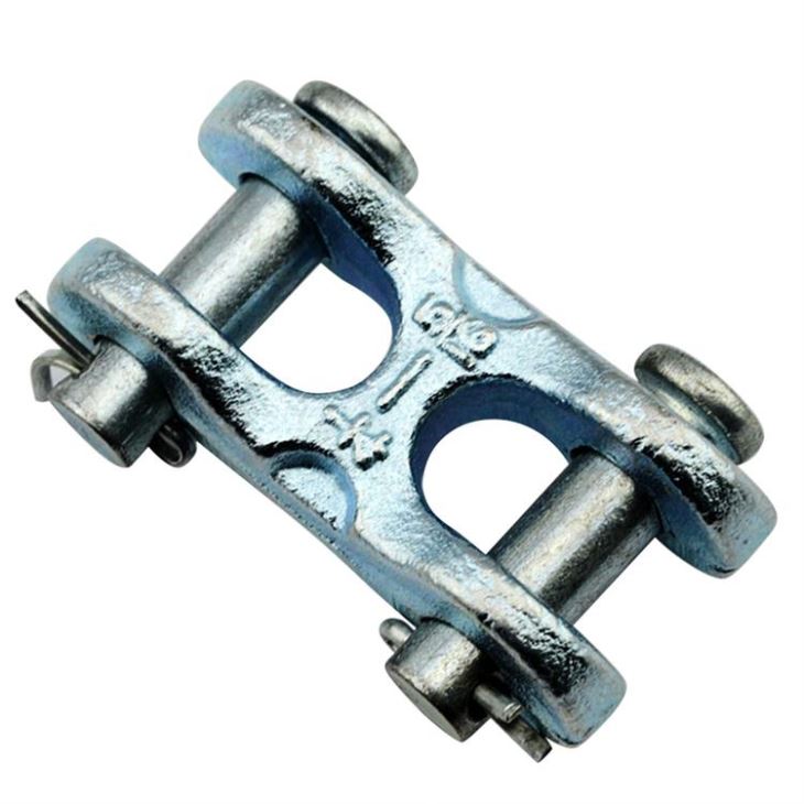 Manufacturer for Stainless Steel Us Type Turnbuckles With Hook And Hook -
 3/8 S-249 Double Twin Clevis Link with Pin – Rui De Tai