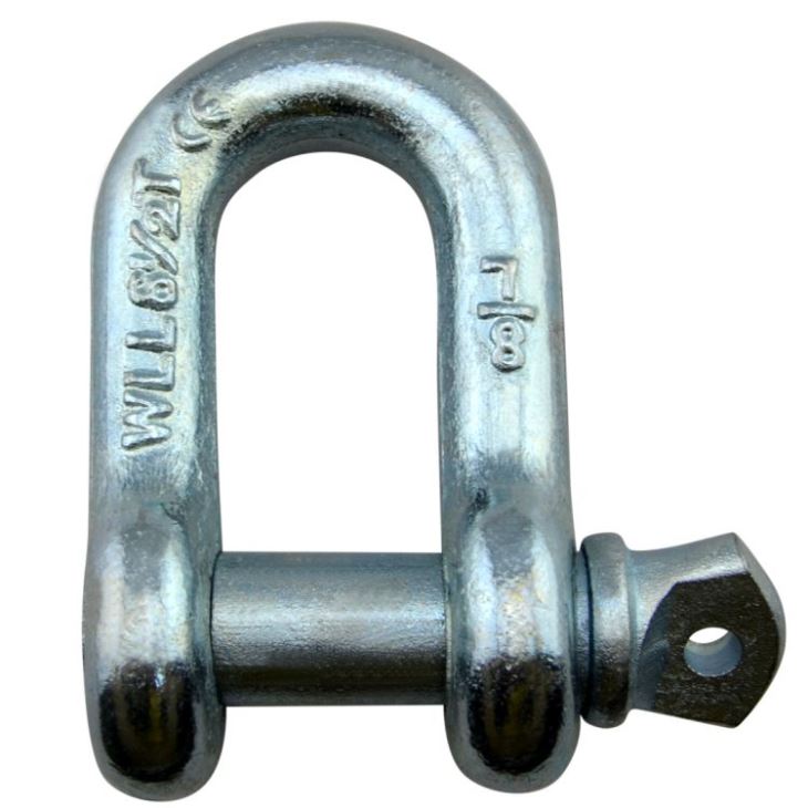 OEM Factory for Forged Eye Bolts - 5/8 3.25Ton US Type High Strength Hot Dip Galvanized Screw Pin D Shackles G210 – Rui De Tai