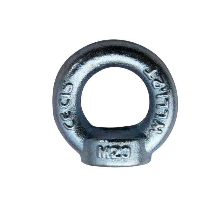 M16 C15 Zinc Plated CR3 DIN582 Forged Lifting Eye Nuts Featured Image