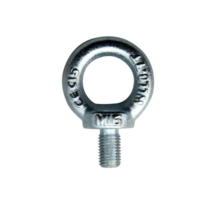 M12 C15 CE Zinc Plated CR3 DIN580 Forged Eye Bolts for Lifting