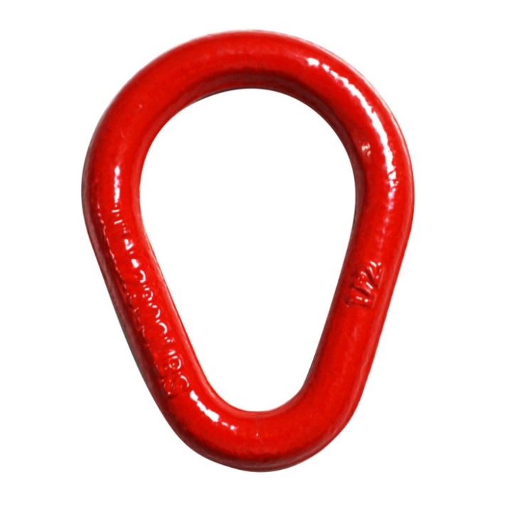 Fixed Competitive Price Clevis Pinball Clevis -
 5/8 Forged Steel Weldless Pear Rings – Rui De Tai