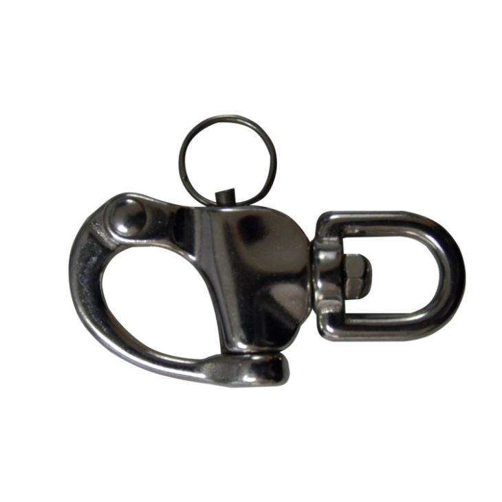 3 1/2 Stainless Steel Swivel Snap Shackles with Eye End