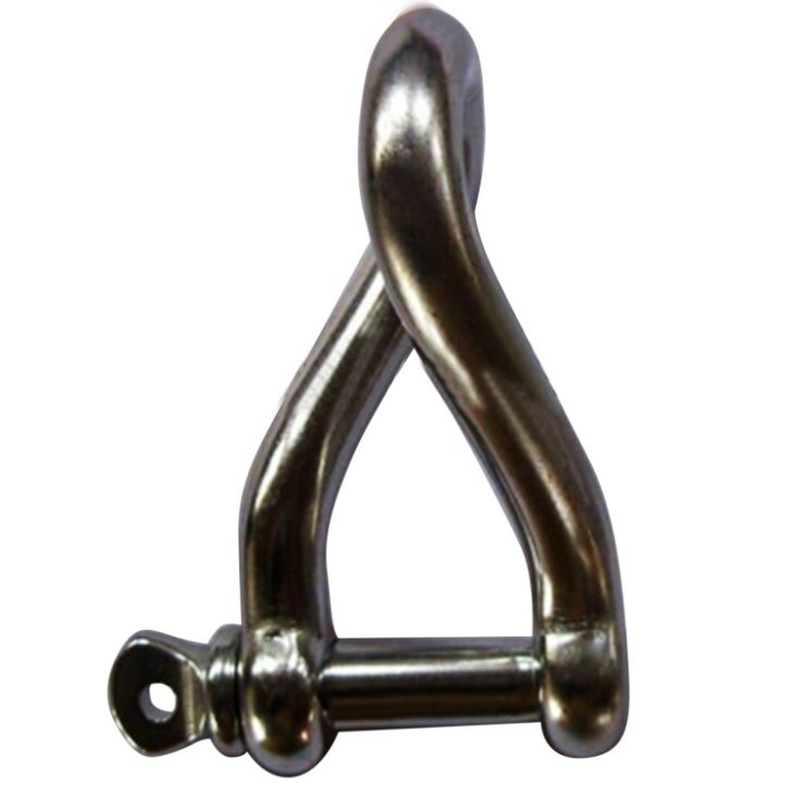 Popular Design for Stainless Steel Us Type Turnbuckle -
 Stainless Steel Screw Pin Twisted Shackles – Rui De Tai