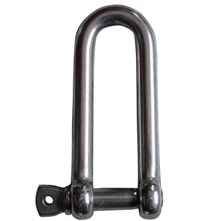 Manufacturer for Stainless Steel Us Type Turnbuckles With Hook And Hook -
 Stainless Steel Long D Shackles Long Type – Rui De Tai