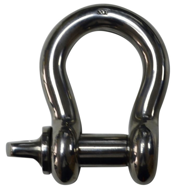 Stainless Steel European Type Large Bow Shackles