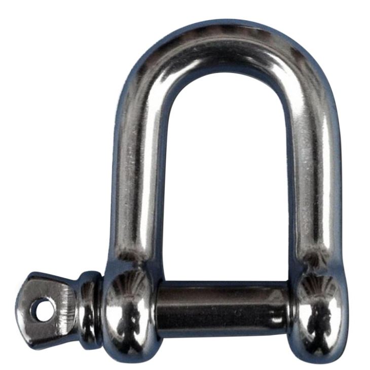 OEM Manufacturer 3inch Round Welded Type 316 Stainless Steel Rings -
 SS316 Stainless Steel US Type Screw Pin D Shackles G210 – Rui De Tai