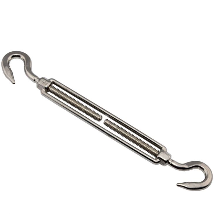 Wholesale Dealers of Jis1169 Eye Nuts -
 Stainless Steel US Type Turnbuckles with Hook and Hook – Rui De Tai