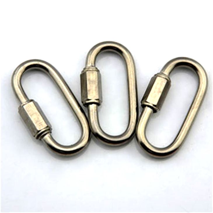 Super Purchasing for Anchor Shackle Qingdao -
 8mm Small 316 Stainless Steel Chain Quick Link – Rui De Tai