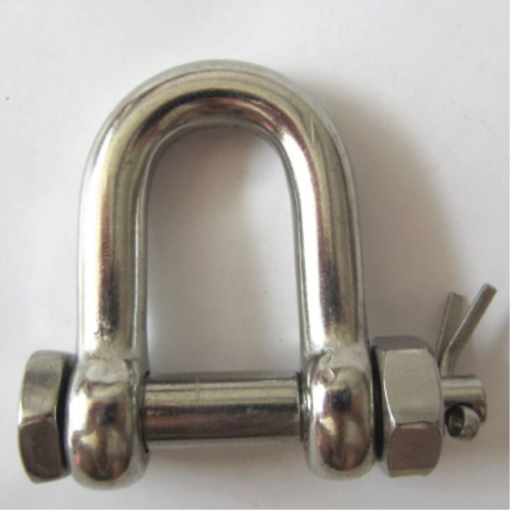 Excellent quality Stainless Steel Tube Turnbuckle - Stainless Steel US Type Bolt Chain Shackles G2150 – Rui De Tai