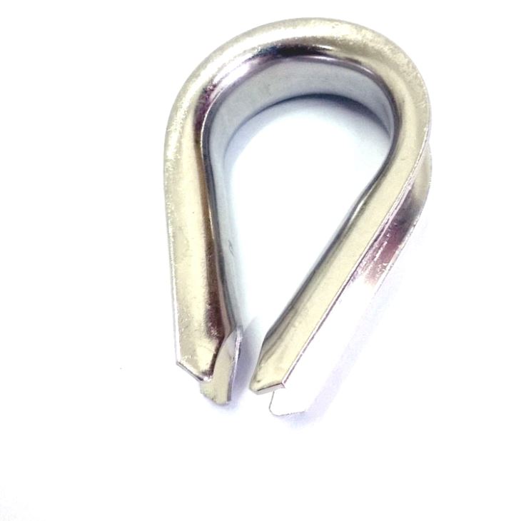 OEM manufacturer Us Type Bow Shackle Manufacturer - Stainless Steel DIN6899B Wire Rope Thimbles – Rui De Tai
