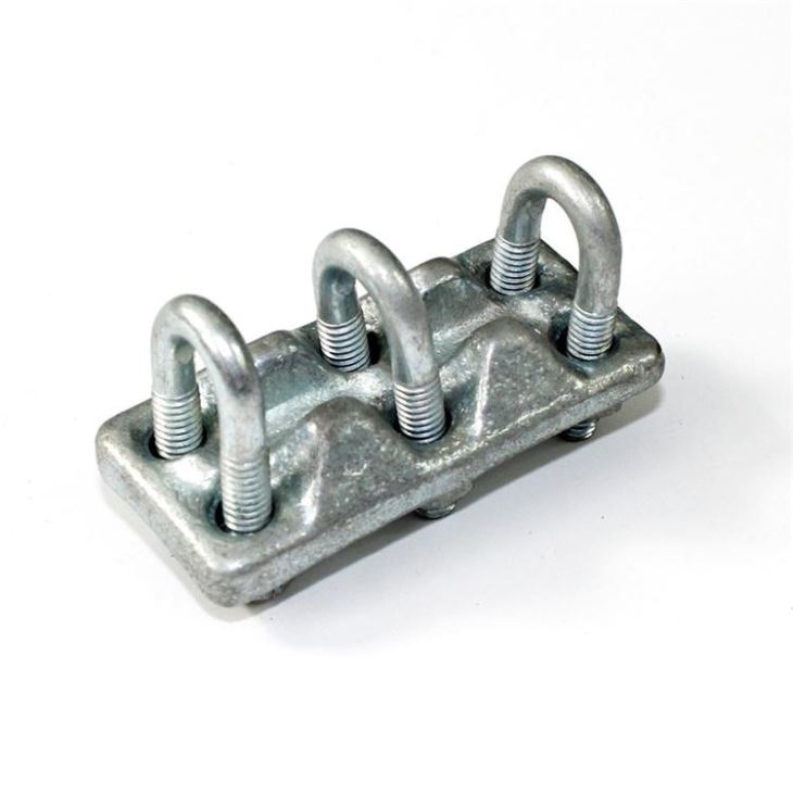 Zinc Plated Triple Forged Wire Rope Clamps DETAILS 1/4 Zinc Plated Triple F...